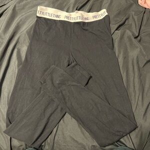 Black Pretty Little Thing Leggings